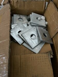 ALLIED BOLT Square Washer, 3/16 x 2-1/4 in., For 5/8 in. Bolt (CASE OF 200)