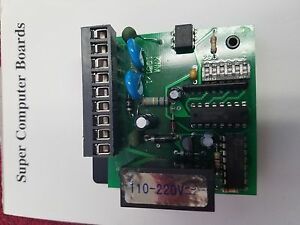 ELECTRONIC COIN STEPPER  IPSO # 209/00113/00 110/220V BOARD w/warranty - NEW !!!