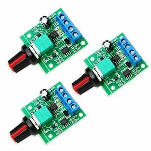 WayinTop 3pcs PWM Low Voltage Motor Speed Controller DC 1.8V 3V 5V 6V 12V 2A ...