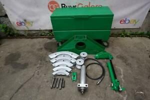 Greenlee 883 Hydraulic Bender 1 1/4 to 3 inch Rigid Pipe  Works Great