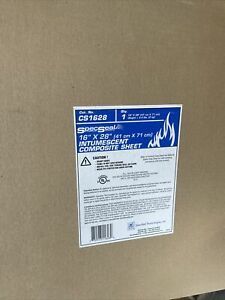 STI SPECSEAL CS1628 Fire Barrier Stop Intumescent Composite Sheet,28 X 16 In.