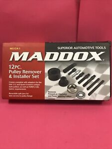 Maddox 12 Pc Pulley Remover &amp; Installer Set Item #MG12A-1 (2256)