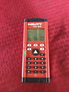 Hilti PD25 PD 25 PD-25 Range Meter Laser