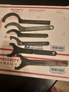 LOT OF SPANNER / ER COLLET WRENCHES ****All TOP QUALITY****  **HARDENED