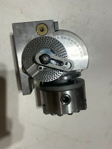 Precision Dividing Head With 5&#034; 3-jaw Chuck &amp; Tailstock For CNC Milling