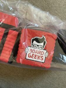 Lot of 10 Board Geeks Mini Personal White Board Erasers