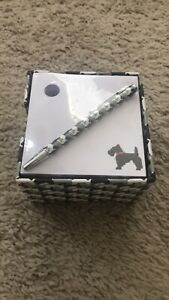 New Vera Bradley Take Note Cube Pad with Mini Pen Scottie Dog