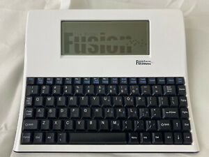 The Writer FUSION  Keyboard Word Processor w/ Text To Speech *NO Battery Charger