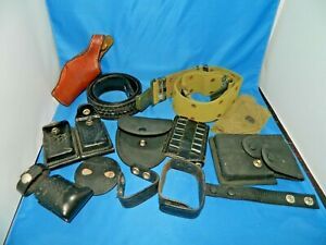 Police gear lot -  Safariland holsters, belts, mag pouches, Cuff etc.