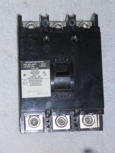 Square d q2l3125 molded case circuit breaker 240vac 125a 50/60hz 3p - new! for sale