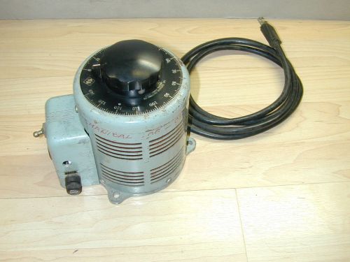 Good used superior electric co. powerstat variac  type 116 variable transformer for sale