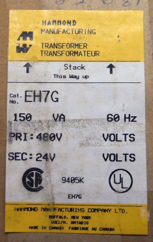 (x5-4) 1 nib hammond eh7g transformer for sale