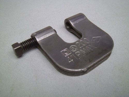 I-BEAM CLAMP FOR THREADED ROD 3/O8-16 BOTTOM FLANGE MOUNT (QTY 1)  #57072