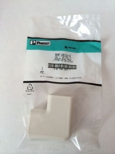 *New* Panduit RAFX10IW-X Right Angle Fitting Cover Off White