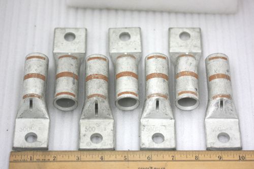 1- BURNDY YA34N COPPER COMPRESSION CRIMP CONNECTORS NEW I-13