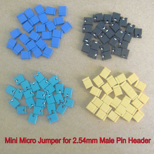 100PCS Mini Micro Jumper for 2.54mm Male Pin Header