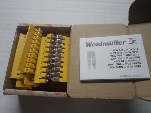 Weidmuller wqv 4/10 brand new 20 pcs in box for sale