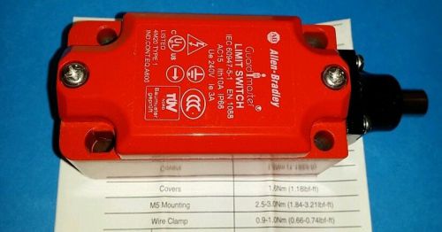 *New in Box* Allen Bradley 440P-MDPS11B /A  GuardMaster Safety Limit Switch