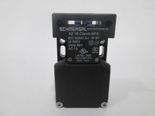 New schmersal az 16-03zvrk-m16 saftey interlock switch d286649 for sale