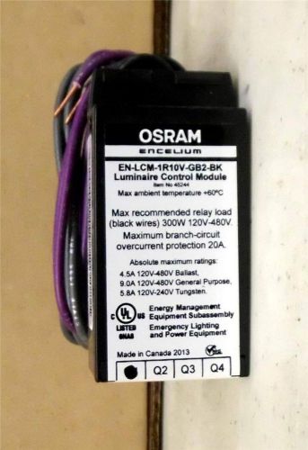 Osram Sylvania Inc EN-LCM-1R10V-GB2-BK LUMINAIRE CONTROL MODULE