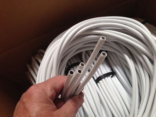 MONOCOIL TUBING WITH WHITE JACKET, WIRE CABLE, FIBER OPTIC DENTAL, MEDICAL