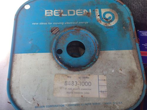 Belden 8483 cable (19 awg 3 conductor) 1000 feet no external jacket for sale