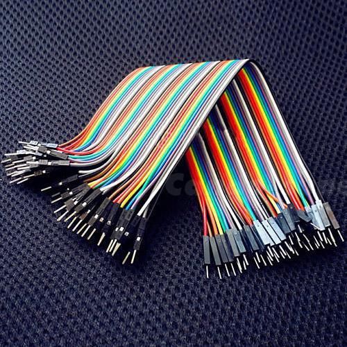 40pin dupont wire jumper cable 20cm 2.54mm male to male 1p-1p for arduino csap for sale