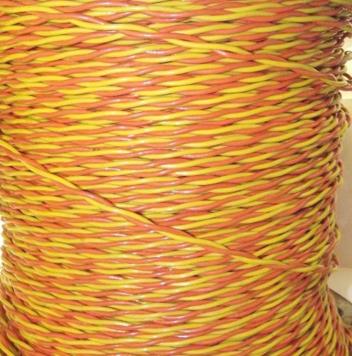 100 feet 18 AWG Teflon jacketed solid twisted pair wire
