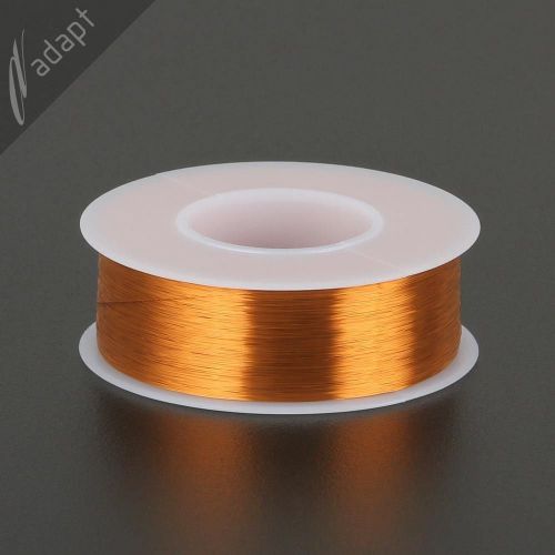 Magnet wire, enameled copper, natural, 38 awg, non-solder, 200c, ~1/4lb. 4825&#039; for sale