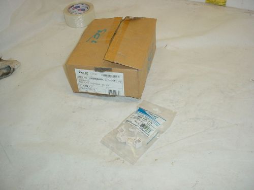 Icc white blank module 10 pk ic107bn0wh blank inserts lot of 23 packs nib new for sale