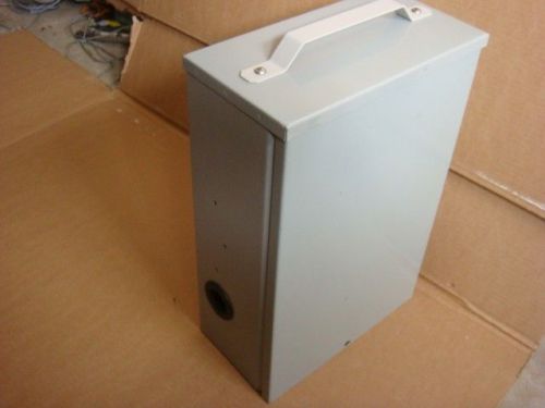 Electrical, security enclosure box 12 &#034; X 18 &#034; X 6 1/4&#034; with carry handle