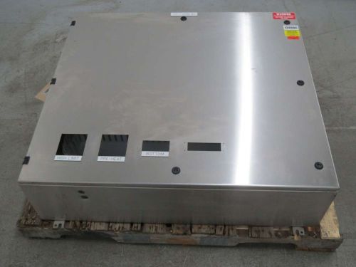Ralston v-ss-364010 stainless 36x40x10 in wall-mount enclosure b376013 for sale