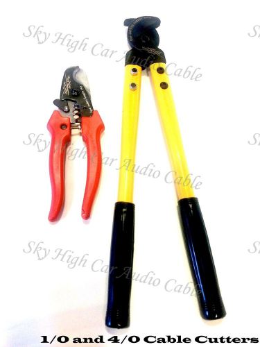 Sky High1/0 AND 2/0 Cable Cutter &amp; Strip PACKAGE Aluminum Copper Wire Up To 4/0