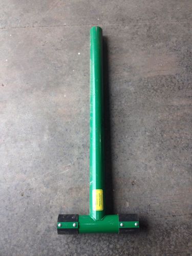 GREENLEE T-BOOM EXTENSION FOR CABLE PULLER PULLING TUGGER VGC