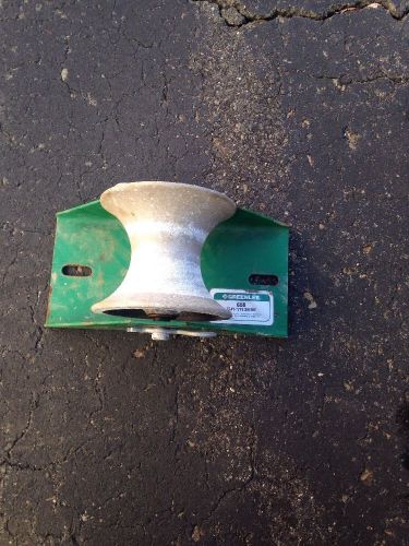 Greenlee 658 Tray Type Cable Pulling Sheave
