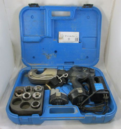 Cembre b135ln-c battery operated hydraulic crimping tool with dies and case nr!! for sale