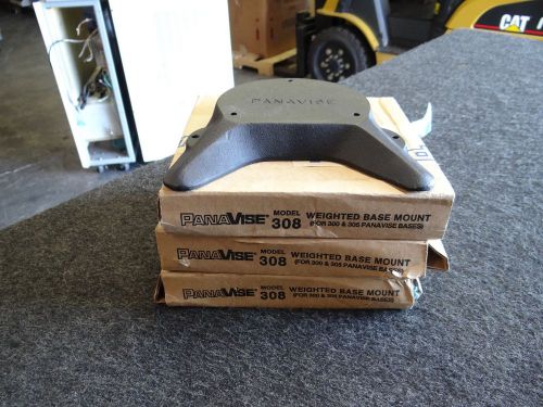 Lot of 4 NEW PanaVise 308 Weighted Base Mount