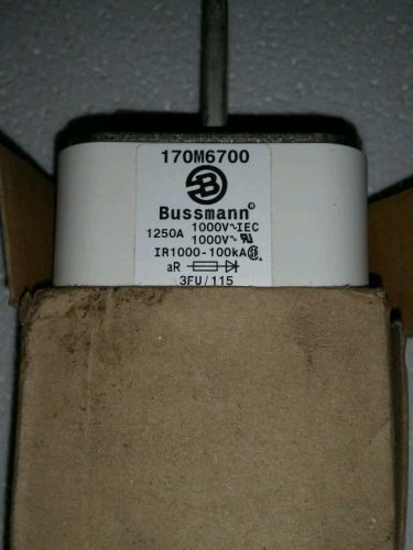 Bussmann 170m6700  1250a amp 1000v-ac fuse new for sale