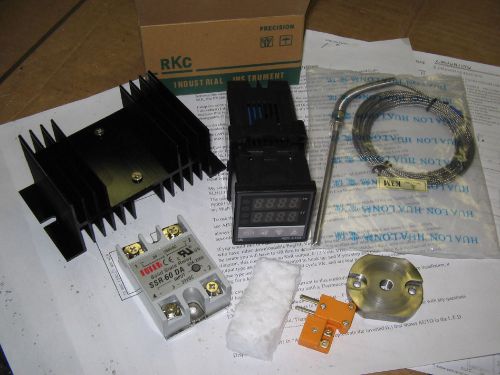 !! KILN/OVEN PID TEMPERATURE CONTROLLER KIT/!!!SSR OUTPUT!!! / 60AMP SSR