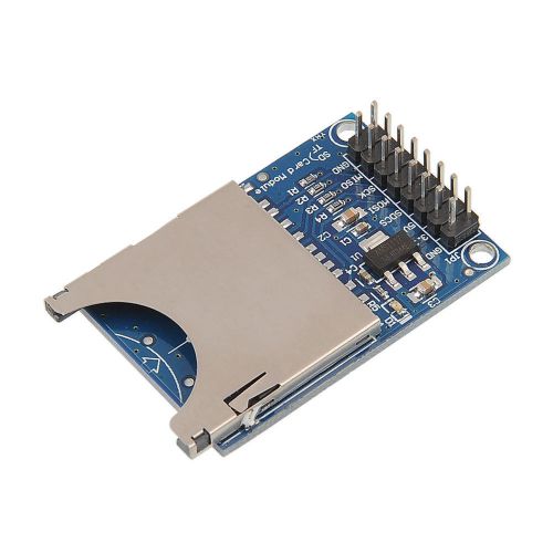 Hot 1PC SD Card Module Slot Socket Reader Read For Arduino Mp3 ARM MCU