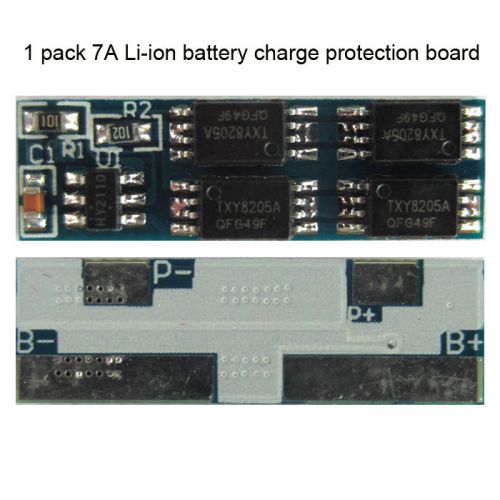 Protection board for 1 pack 3.7v 4.2v 18650 li-ion  battery charger max.7.5a for sale