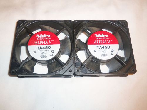 2 new nidec torin alpha v ta450 model 30108-10 fans for sale