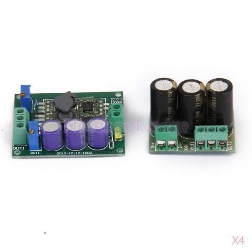 4x DC-DC Adjustable Step-down Power Module with Dual-way Output1-16V Input 7-20V