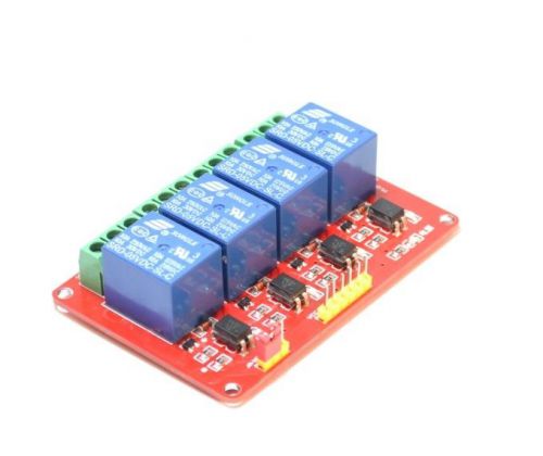 5V 4 Channel Relay Module With Opto-coupler Shield  Hot Sale