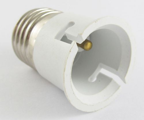 1pc e27 male to b22 female socket base led halogen cfl light bulb lamp adapter for sale