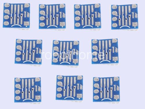 10pcs soic-8 to dip-8 pcb smd adapter to dip narrow pcb brand new for sale