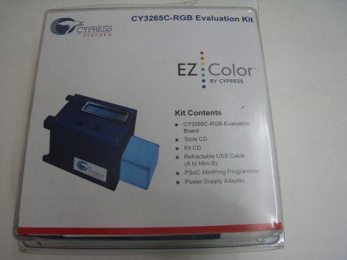 New Cypress EZ Color CY3265C-RGB MiniProg Programmer Evaluation Board Kit