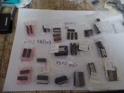 87   ic,s  japan serie  ba6280a op to ba7767    38 different see discription for sale