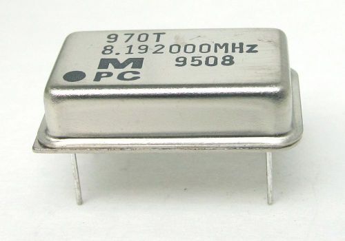 MPC Crystal Oscillator 970T 8.192000MHz New One Lot of 5 Pcs