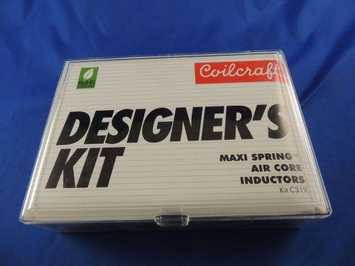 COILCRAFT C319 MAXI SPRING AIR CORE INDUCTORS DESIGNER&#039;S KIT NEW UNUSED